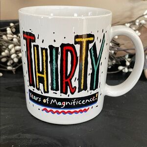 Thirty Years of Magnificence Mug - Multicolor